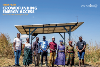 people standing under a shelter